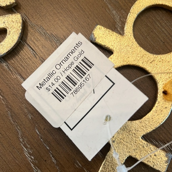 Set of 2 Hope & Peace Ornaments - Picture 4 of 9